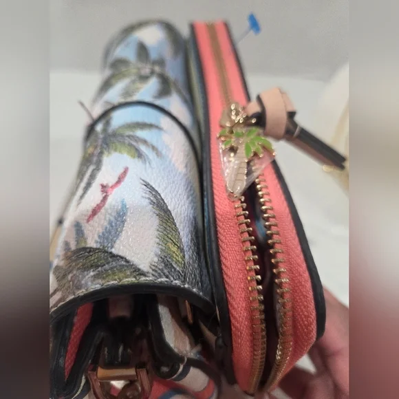 PARFOIS COCONUT CROSS BAG WOMEN'S DESERTCART GIBRALTOR NWOT. - Picture 10 of 16